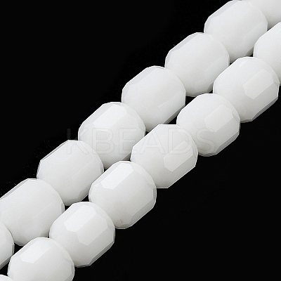Opaque Glass Beads Strands GLAA-G112-03K-1
