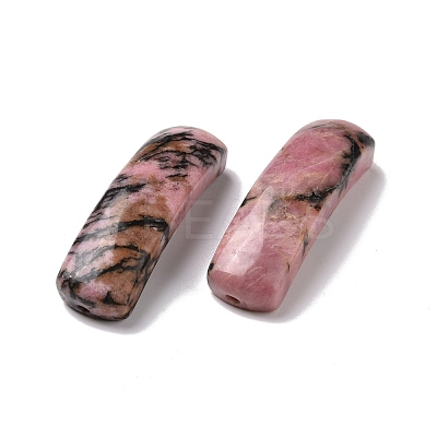 Natural Rhodonite Connector Charms G-D460-02D-1