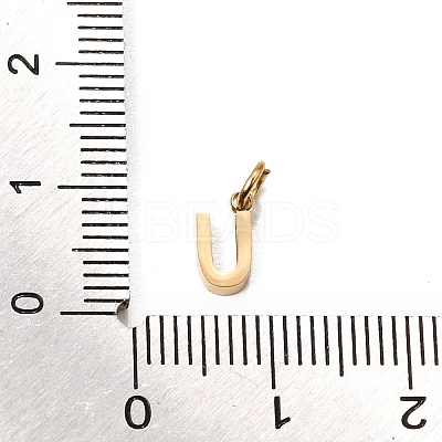304 Stainless Steel Charms SA-CBABF3F-01G-U-1