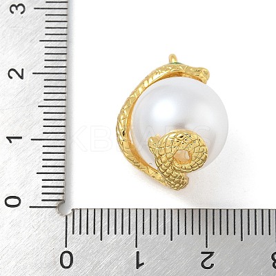 Rack Plating Brass Pendants KK-G515-60B-G-1