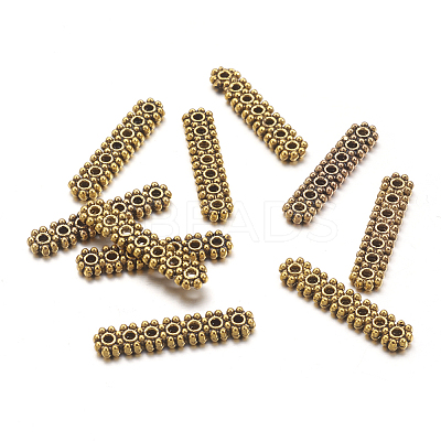 Tibetan Style Beads Spacers LS-TIBEB-S034-AG-LF-1
