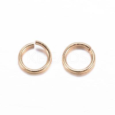 304 Stainless Steel Open Jump Rings STAS-F030-02-1