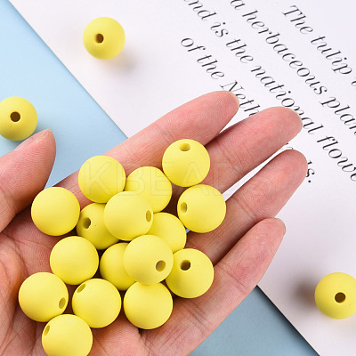 Acrylic Beads OACR-S039-05-85-1