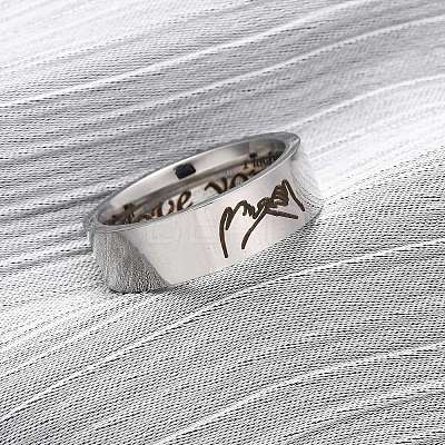 304 Stainless Steel Finger Rings LS-RJEW-G352-01P-1