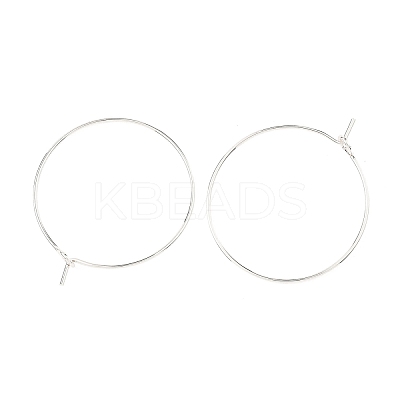 SHEGRACE Brass Hoop Earring Findings XGRPCH918-218P-1