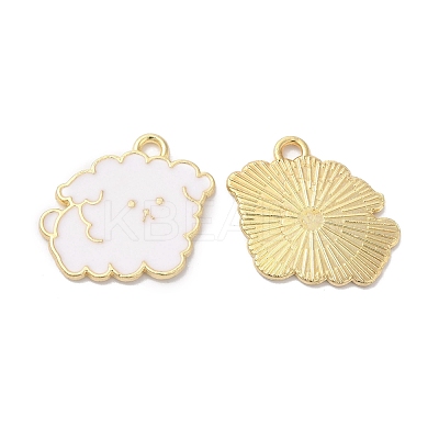 Alloy Enamel Pendants ENAM-D046-22G-02-1