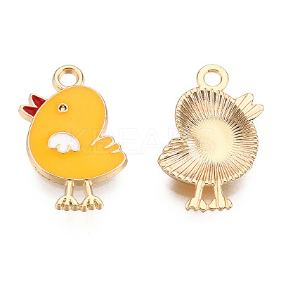 Alloy Enamel Pendants ENAM-S119-004D-1