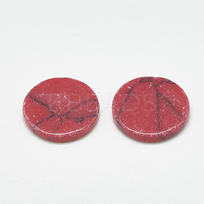 Synthetic Turquoise Cabochons TURQ-S290-01B-10mm-1