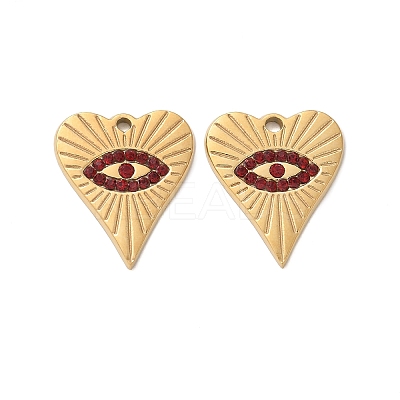304 Stainless Steel Pendants STAS-L022-109G-03-1