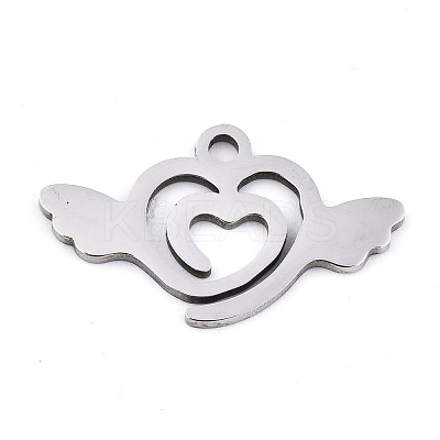Non-Tarnish 201 Stainless Steel Charms STAS-S081-079-1