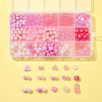 Acrylic Beads for Diy Bead Pendant OACR-FS0001-56-1