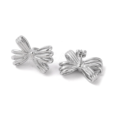 Non-Tarnish 304 Stainless Steel Stud Earrings EJEW-S227-30P-02-1