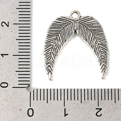 Tibetan Style Zinc Alloy Pendants TIBEP-R334-314AS-RS-1