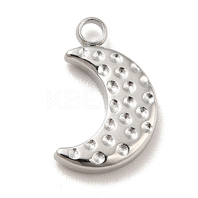 Non-Tarnish 304 Stainless Steel Pendants Rhinestone Setting STAS-A066-15P-1