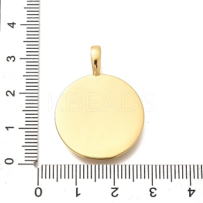 Rack Plating Brass Micro Pave Clear Cubic Zirconia Pendants with Shell KK-M309-42G-X-1