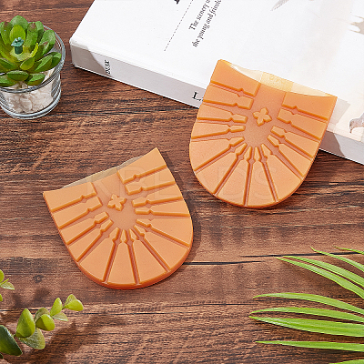 Anti Skid Rubber Shoes Bottom Heel Sole DIY-WH0319-38B-1