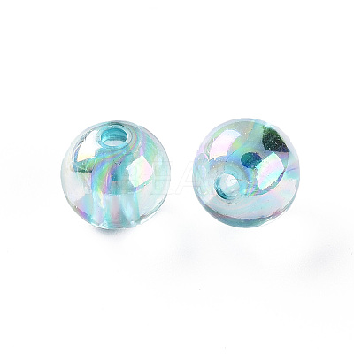 Transparent Acrylic Beads MACR-S370-B10mm-755-1