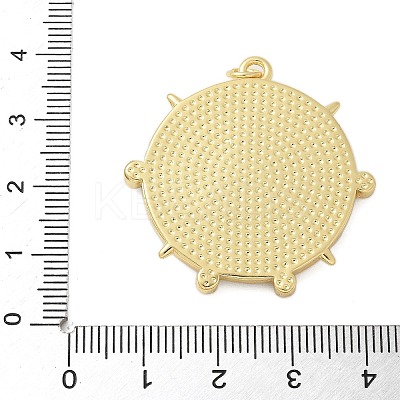 Brass Pendants X-KK-P293-30A-G-1