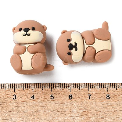 3D Animal Theme Silicone Beads SL-CBAD861-03-1