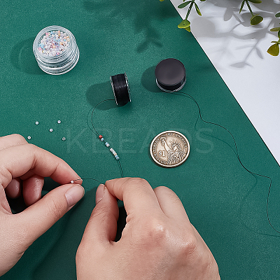 2 Rolls Nylon Beading Threads NWIR-PH0002-38A-1