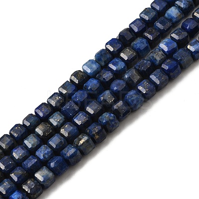 Natural Lapis Lazuli Beads Strands G-F797-A11-01-1