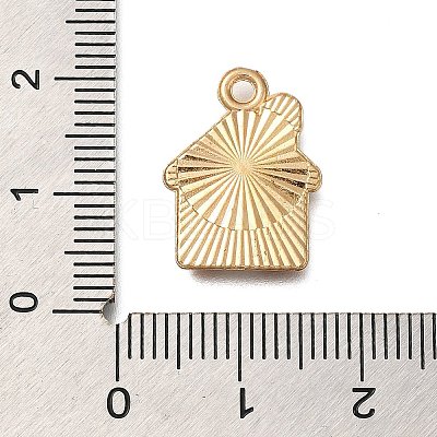Christmas Theme Alloy Enamel Pendants X-ENAM-S021-03G-1