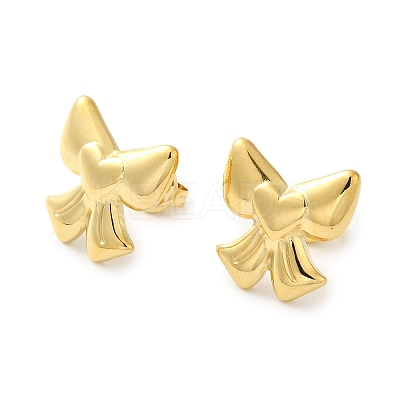 304 Stainless Steel Stud Earrings for Women EJEW-G364-07G-1