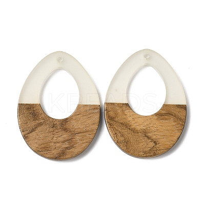 Luminous Glow in the Dark Wood & Resin Pendant WOOD-H104-15-1