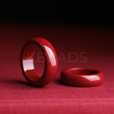 Cinnabar Finger Rings FS-WGB4F46-04-1
