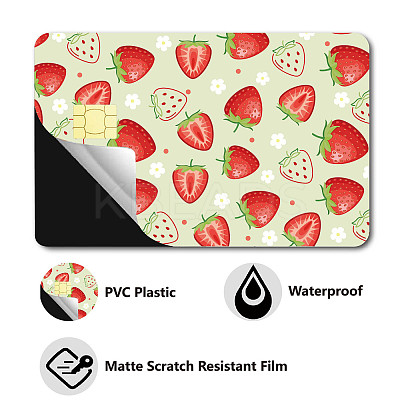 PVC Plastic Waterproof Card Stickers DIY-WH0432-076-1