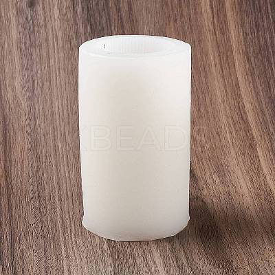 DIY Sand Glass Shaped Striped Pillar Candle Silicone Molds SIMO-P001-01B-1