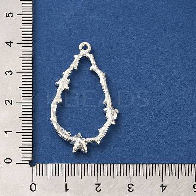 Rack Plating Alloy Pendants FIND-C063-10S-1