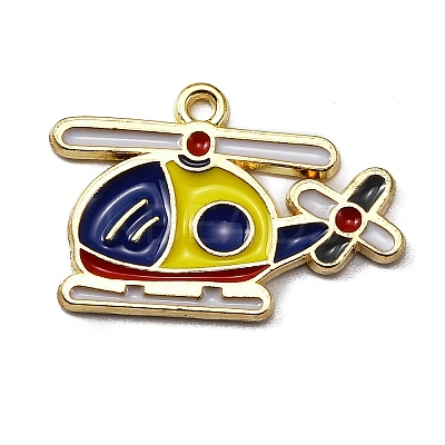 Alloy Enamel Pendant LS-FIND-CJC0003-64G-1
