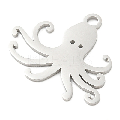 Non-Tarnish 304 Stainless Steel Pendants STAS-B056-10P-01-1