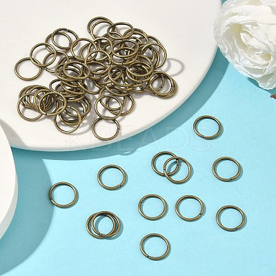 Iron Open Jump Rings LS-X-IFIN-ZX011-AB-NF-1