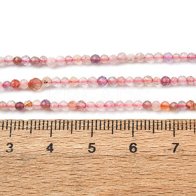 Natural Super Seven Quartz Beads Strands G-A276-C06-2mm-1