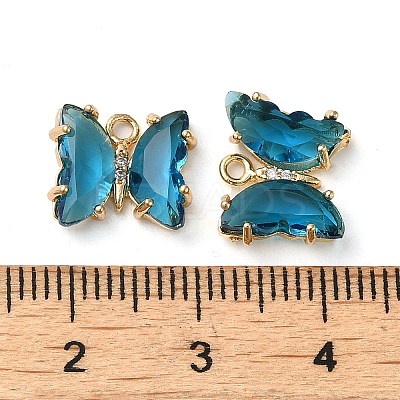 Brass with Glass Pendants FIND-Z020-02S-1