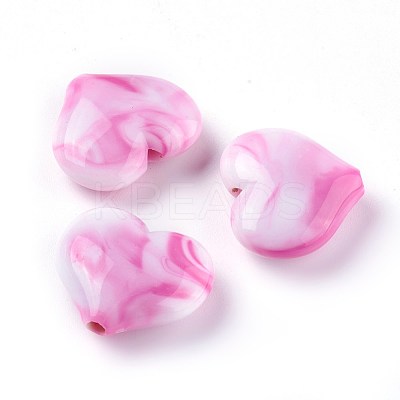 Acrylic Imitation Gemstone Beads MACR-E205-09H-1