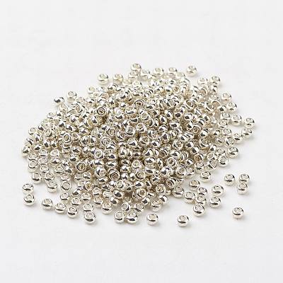 FGB 8/0 Grade A Round Glass Seed Beads SEED-N002-C-0563-1