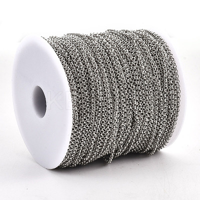 Soldered Brass Coated Iron Rolo Chains CH-S125-08A-P-1