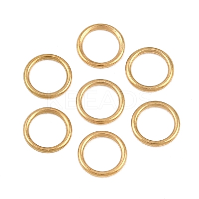 Ion Plating(IP) 304 Stainless Steel Closed Jump Rings STAS-G393-06G-16-1