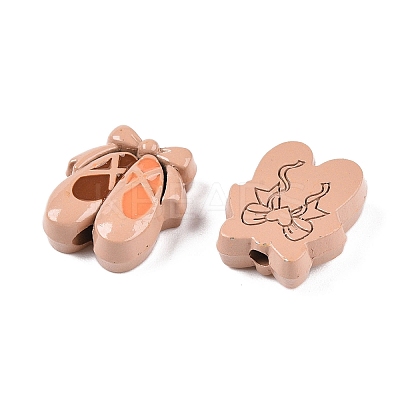Spray Painted Alloy Beads FIND-CJC0026-01A-1