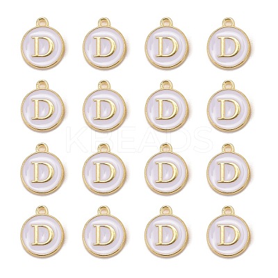 Golden Plated Alloy Charms X-ENAM-S118-01D-1