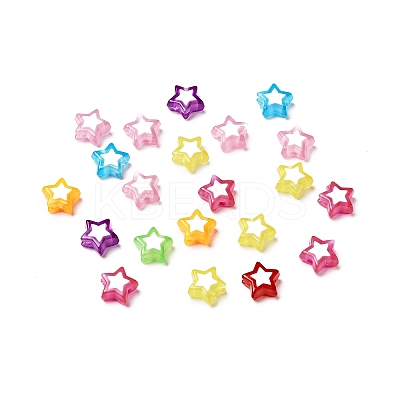 Opaque Acrylic Beads SACR-G028-04-1