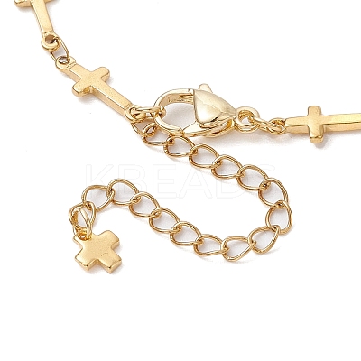 304 Stainless Steel Link Chains Bracelets for Women BJEW-JB11315-01-1