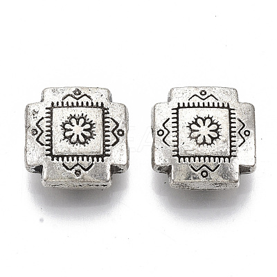 Tibetan Style Alloy Beads TIBE-S320-130AS-LF-1