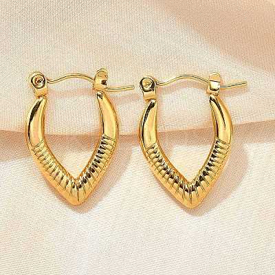 304 Stainless Steel Hoop Earrings for Women EJEW-L296-063G-1