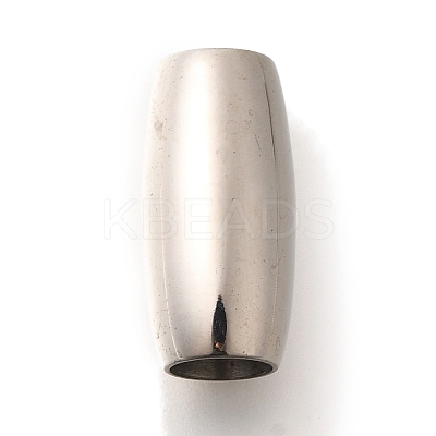 304 Stainless Steel European Beads STAS-G350-01F-P-1