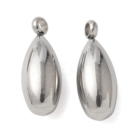 304 Stainless Steel Pendants STAS-U037-14P-1