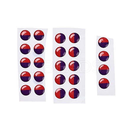 Epoxy Resin Public Signs AJEW-XCP0003-01-1